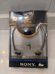 New Sony MDR-W08L Ultra Lightweight Vertical In-ear Stereo Headphones Sealed. Fixed Price $89.99.