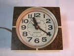 Mid Century Modern Timex Alarm Clock 1970'S Vintage Model 7417 4A. Fixed Price $15.00.