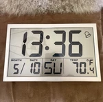 Vintage Cason Marathon Jumbo Atomic Digital Lcd Wall Clock & Alarm. Fixed Price $49.95.