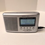 Sharper Image Travel Soother 20 S1601 White Noise Alarm Clock Tested/works. Fixed Price $29.99.