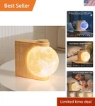 Sunrise Alarm Clock For Heavy Sleepers Night Lamp Moon Light Sound Timer. Fixed Price $75.77.