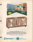 Sheet Emerson 1964 Table Radios Tri-fold Models: 31T06, 31T02. Fixed Price $12.50.