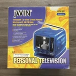 Jwin JV-TV1011 Translucent 5.5 Black & White Personal Television W/ Am/fm Radio. Fixed Price $69.99.