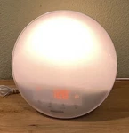 Philips Smart Sleep Wake Up Light Sunrise Sunset Simulation Alarm HF3520. Fixed Price $34.95.