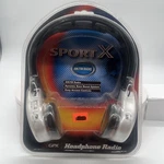 New Gpx Sport Headphone Radio HDT4004SP Am/fm Jogger Wraparound. Fixed Price $10.99.