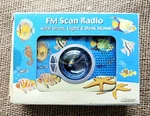 Vintage Fm Scan Float Radio Light & Desk Sound Camera Shaped Fish Water. Fixed Price $21.99.