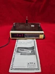 Vtg Ge Spacemaker Undercabinet Radio/clock Model 7-4212A Tested Works W/ Manual. Fixed Price $20.99.