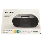 Sony CFD-S70. Cd, Cassette, Fm/am Boombox. New In. Fixed Price $169.88.