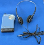 Sony Walkman SRF-29 Vintage Fm Am Radio Headphones Belt Clip Blue Retro Tested. Fixed Price $19.99.