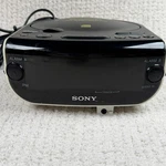 Sony Dream Machine ICF-CD815 Fm Clock Radio Dual Alarm Black White Works!. Fixed Price $29.99.