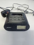 Sony Iphone/ipod Speaker Dock ICF-CO5IP, Alarm Clock, Fm Radio, Tested Working. Fixed Price $19.00.