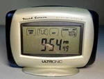 Ultronic Portable Battery Operated Thermo Touch Screen Travel Alarm Clock TD552. Fixed Price $12.59.