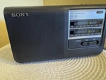 Sony ICF-38 Portable Fm/am 2 Band Radio Tested Working Ac Battery. Fixed Price $25.00.