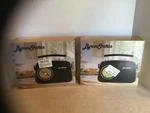 Byronstatics Portable Radio Am Fm Vintage Retro With Built Speakers New. Fixed Price $35.00.