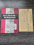 Vintage General Electric Radio Alarm Clock Owners Manual Booklet Model C400-. Fixed Price $18.00.