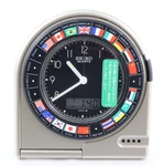 Vintage Seiko Quartz World Time Traveler Alarm Clock Analogue & Digital Display. Fixed Price $79.00.