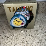 Talking Retro Analog Quartz Alarm Clock 5.5" Battery Black Ultmost UT6682 Nos. Fixed Price $39.95.