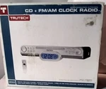 Kitchen Space Saving Cd Compact Disc Player Fm Am Digital Clock Radio By Trutech. Fixed Price $59.49.