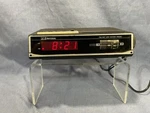 Emerson RED5521A Woodgrain Digital Am/fm Alarm Clock Tested Works Vintage. Fixed Price $13.00.