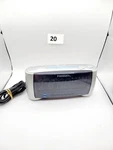 Emerson Research CKS2237 Automatic Time Setting Dual Alarm Clock Am/fm Radio. Fixed Price $30.00.