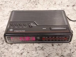 Ge Digital Clock Radio Model #7-4612BKA, Black, Am Fm Alarm Snooze, Tested. Fixed Price $25.00.