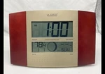 La Crosse WS-8117U-IT-C Atomic Clock Temperature Weather Cherry/no Sensor Remote. Fixed Price $29.89.