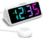 Loud Alarm For Heavy Sleepers, Plug-in Rgb Vibrating Clocks With Bed. Fixed Price $27.01.