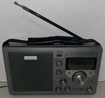 Eton / Grundig S350DL Am Fm Sw Stereo Radio Alarm Clock Receiver Black Rare. Fixed Price $94.99.