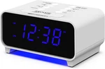 Emerson Smartset Dual Alarm Clock Radio Am Fm Dimmer Sleep Timer Blue Led. Fixed Price $17.75.