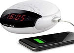 HX-200 Clock Radio, Pll Fm With Preset Stations, Dual Alarm, 0.6". Fixed Price $20.50.