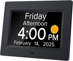 Digital Alarm Clock With Date And Day Of Week For Dementia Seniors, Voice Announ. Fixed Price $38.03.
