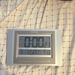 Radioshack Controlled Digital Wall Clock Thermometer Day/date 63-1438. Fixed Price $27.49.