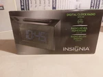 Insignia Digital Clock Radio With Fm NS-CLOPP1 New Box. Fixed Price $17.99.