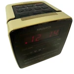 Magnavox Cube Clock Radio With Fm/am Tuner Dual Alarms Battery Backup Vintage. Fixed Price $13.99.