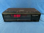 Vintage Emerson Am/fm Stereo Clock Radio Model RES5245 Wood Grain Alarm Pls Read. Fixed Price $10.99.