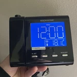 Electrohome EAAC601 Projection Alarm Clock With Am/fm Radio Battery Backup Works. Fixed Price $14.89.