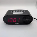 Sharp Digital Easy To Read Alarm Clock With 2 Amp High-speed Usb Charge Port New. Fixed Price $19.88.