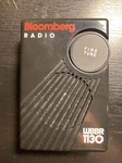 Bloomberg Radio Wbbr 1130, Handheld With Speaker. Fixed Price $11.97.