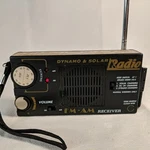 Dynamo & Solar Radio Fm Receiver Powered Hand Crank Battery. Fixed Price $32.35.