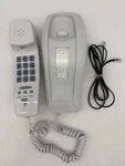 Vintage Tozai Landline Telephone Desk Or Mount Push Button Model ATC-174 White. Fixed Price $24.99.