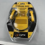 Gpx AHP3610RSYEL Rugged Sports Am/fm Headphone Radio Wraparound Backstrap New. Fixed Price $10.75.