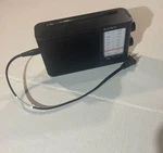 Sony ICF-506 Portable Am/fm Analog Radio Black (missing Battery Cover). Fixed Price $24.95.