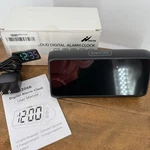 Loud Digital Alarm Clock Large Led Display Dual Bedroom Heavy Sleepers. Fixed Price $24.95.