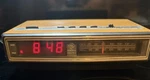 Vintage General Electric 7-4625A Digital Alarm Clock Radio Am/fm Woodgrain. Fixed Price $25.00.