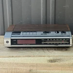 Vintage General Electric Am/fm Clock Radio Alarm 7-4634B Brown Tested Works. Fixed Price $21.41.