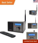 C. Crane Wifi 3 Internet Radio - Dual Alarm & Adjustable Equalizer Features. Fixed Price $195.99.