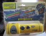 Gpx YOO5OD Am/fm Radio Flashlight Clock Emergency Siren Weather Camping Yellow. Fixed Price $16.95.