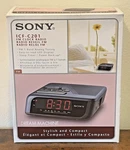 Sony Dream Machine Fm Alarm Blue Clock Radio ICF-C201 New Open Box Rare. Fixed Price $53.99.