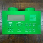 Lego Portable Alarm Clock Am Fm Radio Green Brick Block 2009 Tm Tested Battery. Fixed Price $19.99.