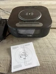 Ihome HW5B Bluetooth Clock With Qi Charging, Dual Usb And Single Day Alarm. Fixed Price $50.00.